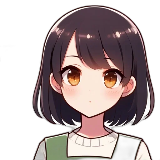 staff, hair, face, mask transparent PNG cut-out