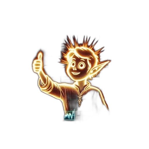 staff, jewelry, creature, jacket transparent PNG cut-out