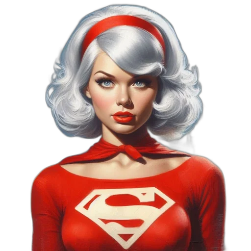 face, comic book art, concept art, fantasy art transparent PNG cut-out