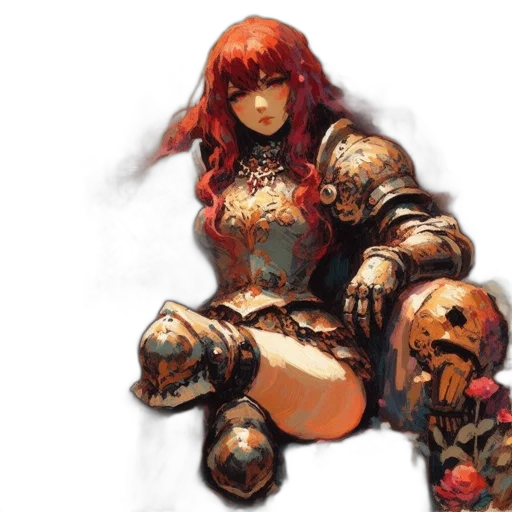 dress, robot, fantasy art, concept art transparent PNG cut-out