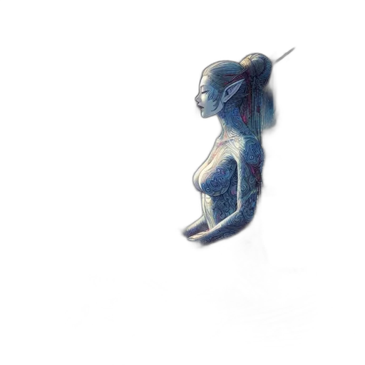 dragon, creature, staff, jewelry transparent PNG cut-out