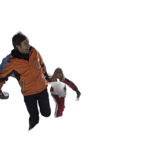 snow, outer space, family, enjoys transparent PNG cut-out