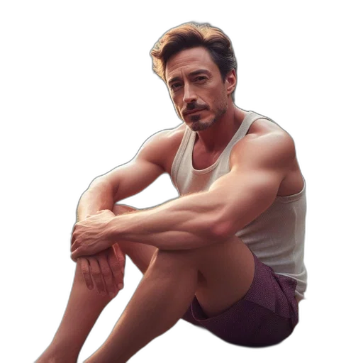 hair, face, shoes, furniture transparent PNG cut-out