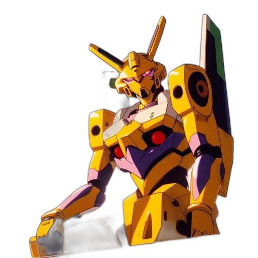 robot, weapon, concept art, 3d render transparent PNG cut-out
