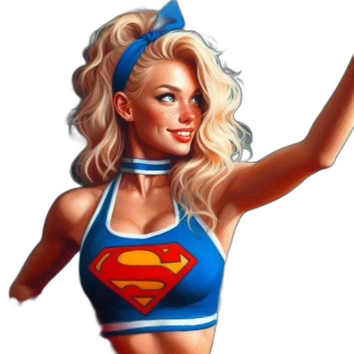 comic book art, fantasy art, photorealistic, cartoon transparent PNG cut-out