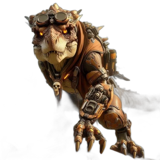 dragon, robot, concept art, fantasy art transparent PNG cut-out