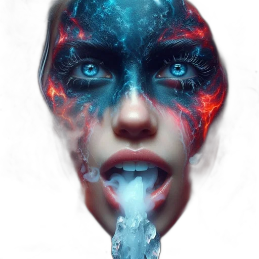 mask, face, creature, robot transparent PNG cut-out