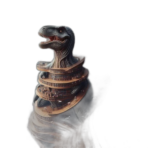 dragon, creature, bottle, robot transparent PNG cut-out