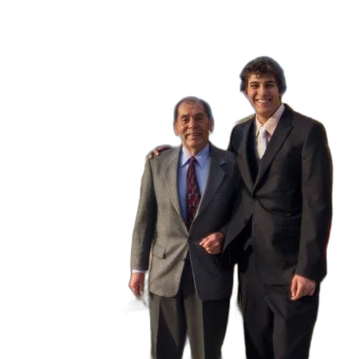 staff, umbrella, jacket, two transparent PNG cut-out