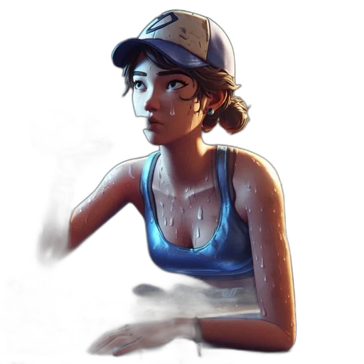 hat, face, staff, concept art transparent PNG cut-out