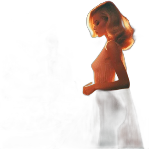 dress, robot, creature, face transparent PNG cut-out