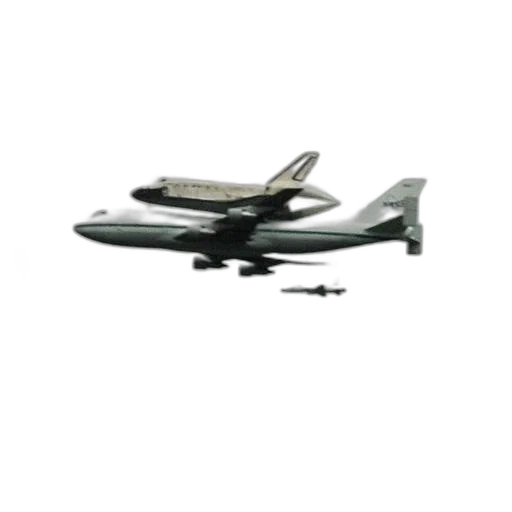3d render, large, airplane, carrying transparent PNG cut-out