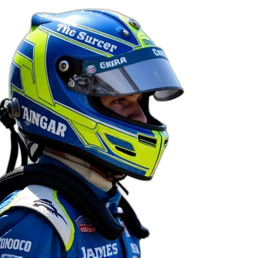 close-up, racing, driver, helmet transparent PNG cut-out