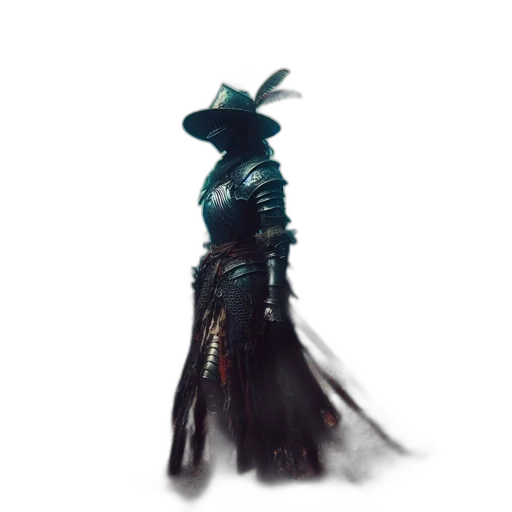 hat, staff, robot, creature transparent PNG cut-out