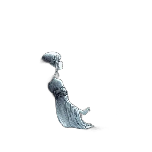 dress, crown, staff, jewelry transparent PNG cut-out