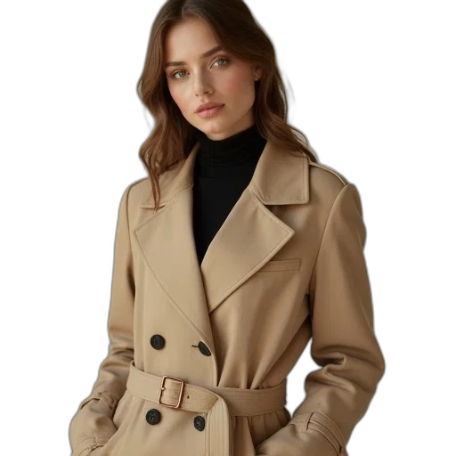 jacket, photorealistic, earth tones, golden transparent PNG cut-out