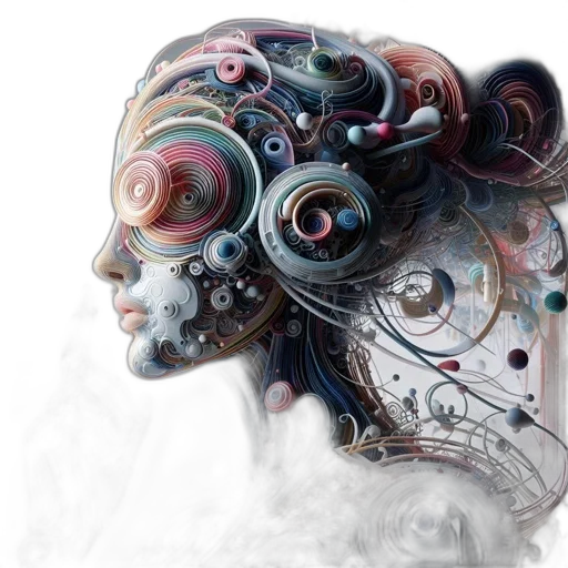 robot, mask, face, cyberpunk transparent PNG cut-out