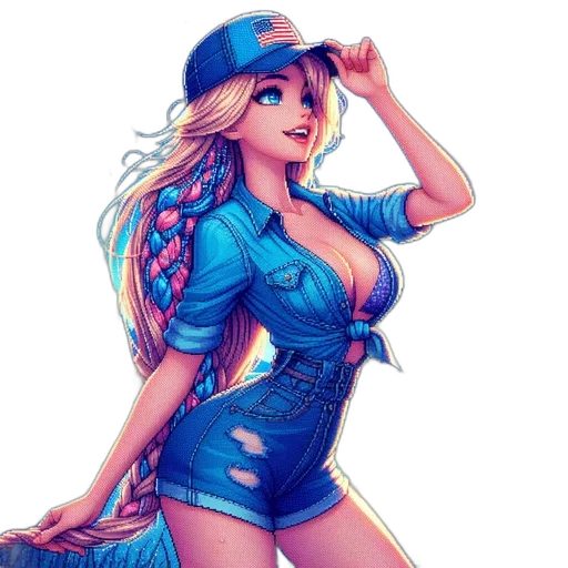 dress, comic book art, fantasy art, cartoon transparent PNG cut-out