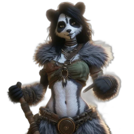 staff, animal, mask, concept art transparent PNG cut-out