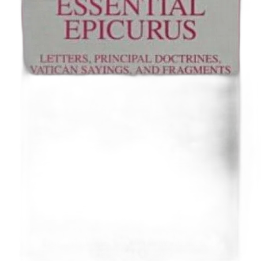 essential, epicurus, book, cover transparent PNG cut-out