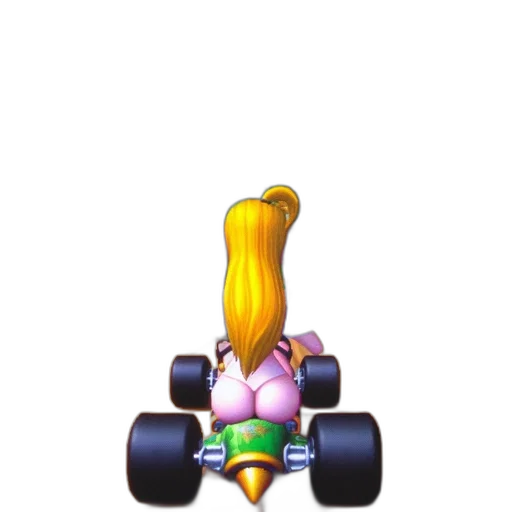 car, hair, crown, weapon transparent PNG cut-out