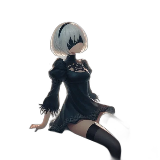 dress, robot, weapon, creature transparent PNG cut-out