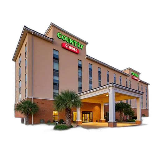 building, exterior, country, inn transparent PNG cut-out