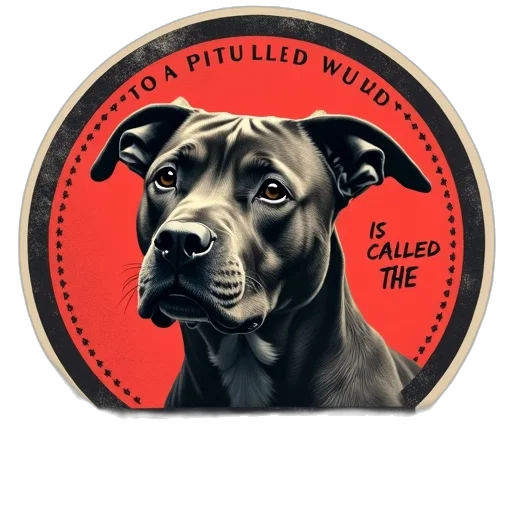 photorealistic, pitbull, called, favor transparent PNG cut-out