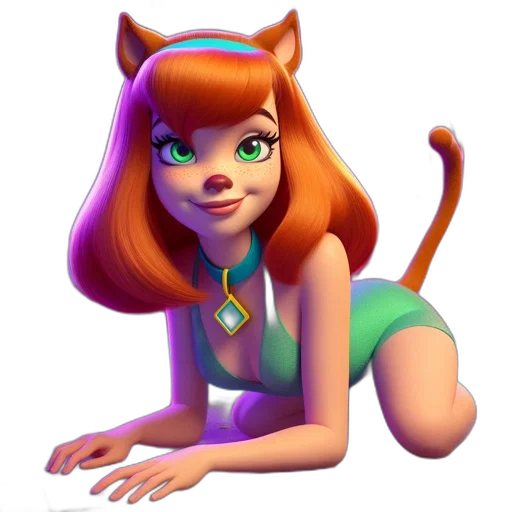 staff, animal, creature, 3d render transparent PNG cut-out