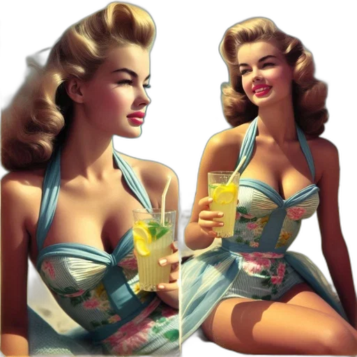 dress, comic book art, photorealistic, concept art transparent PNG cut-out
