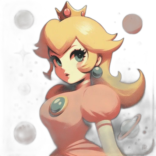 crown, dress, staff, watercolor transparent PNG cut-out
