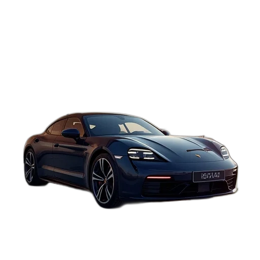 car, weapon, 3d render, photorealistic transparent PNG cut-out