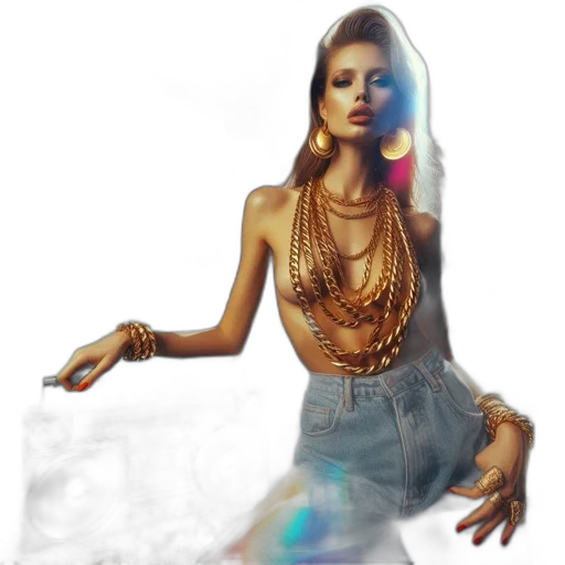 jewelry, dress, fantasy art, concept art transparent PNG cut-out