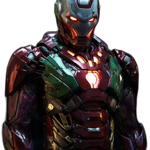 robot, mask, face, concept art transparent PNG cut-out