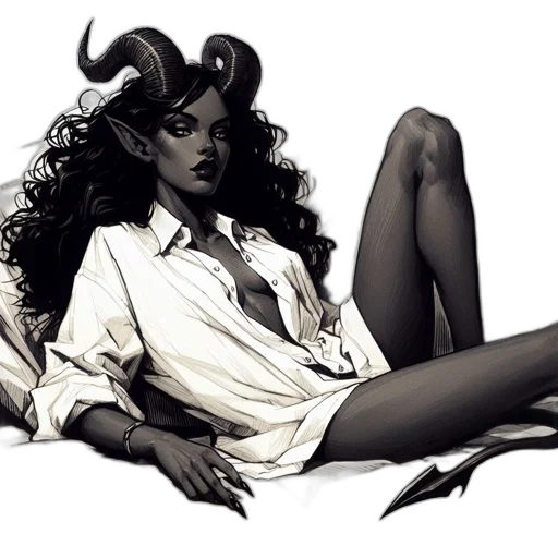 fantasy art, concept art, comic book art, photorealistic transparent PNG cut-out