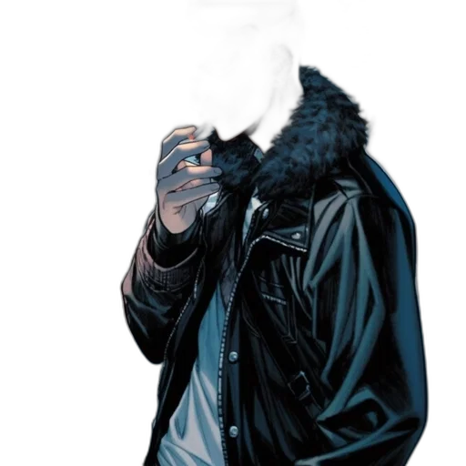 jacket, mask, face, hat transparent PNG cut-out