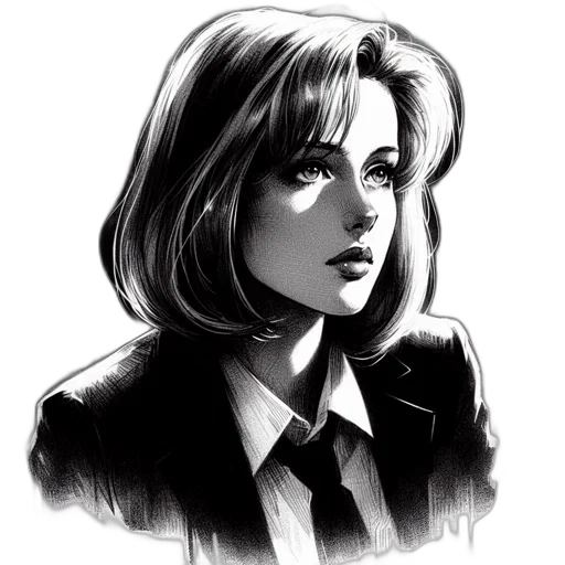 jacket, face, comic book art, cartoon transparent PNG cut-out