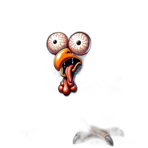 creature, animal, mask, staff transparent PNG cut-out