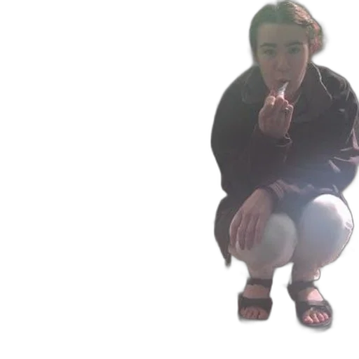 shoes, jacket, creature, face transparent PNG cut-out