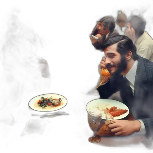 food, face, mask, concept art transparent PNG cut-out