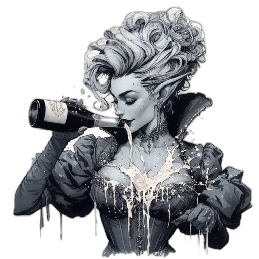 crown, dress, fantasy art, concept art transparent PNG cut-out