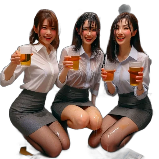 robot, staff, food, dress transparent PNG cut-out