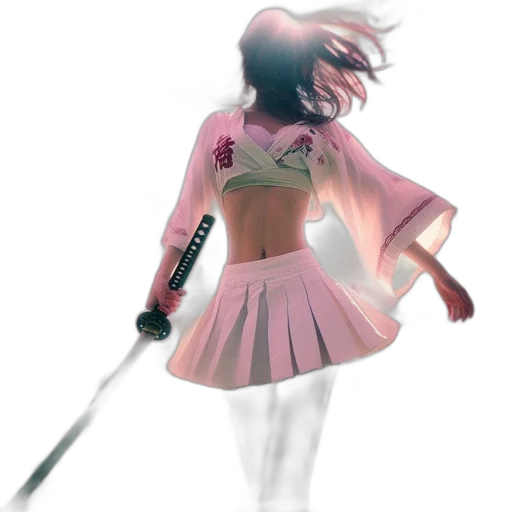 weapon, sword, staff, dress transparent PNG cut-out