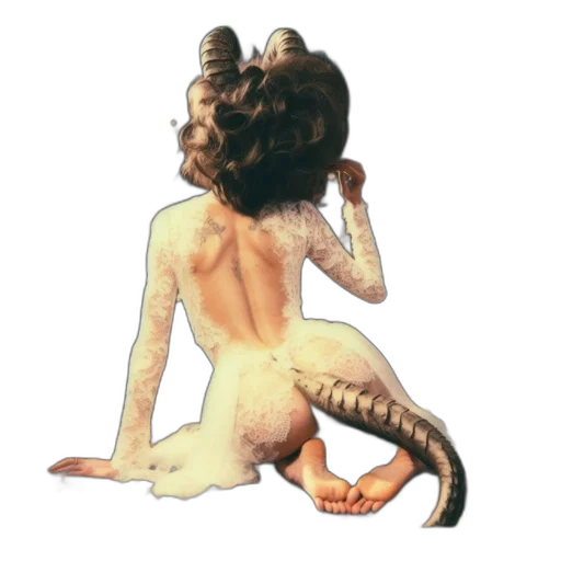 hair, creature, animal, dragon transparent PNG cut-out
