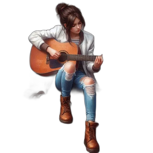 jacket, photorealistic, concept art, oil painting transparent PNG cut-out