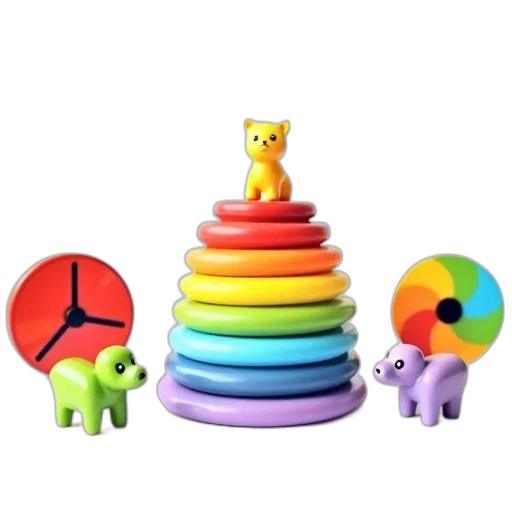 hat, animal, 3d render, concept art transparent PNG cut-out