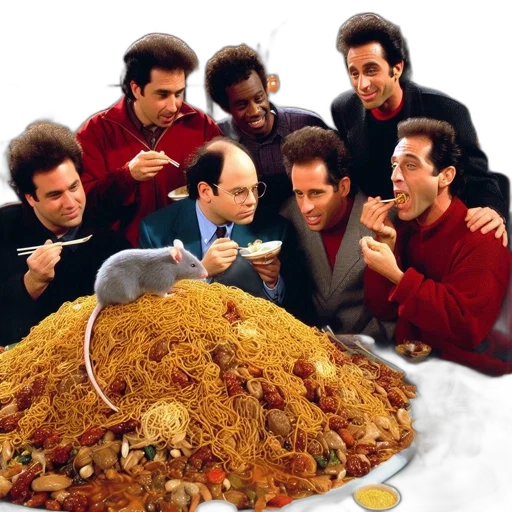 food, jacket, staff, hair transparent PNG cut-out
