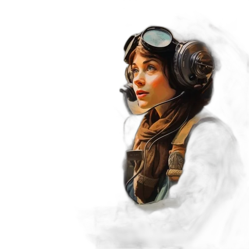 face, jacket, staff, concept art transparent PNG cut-out