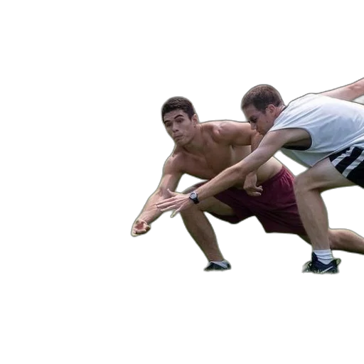 photorealistic, two, men, playing transparent PNG cut-out