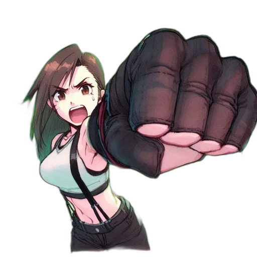 weapon, jacket, staff, creature transparent PNG cut-out